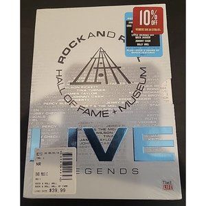 Rock and Roll Hall of Fame + Museum Live Legends DVD New Sealed B18